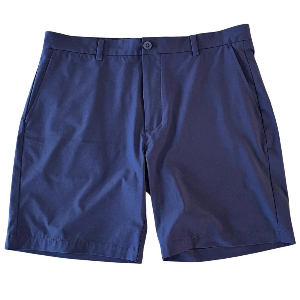 Lot of 3 Vineyard Vines Breaker Shorts Mens 35 Blue Gray Indigo 8" Performance - Picture 4 of 16